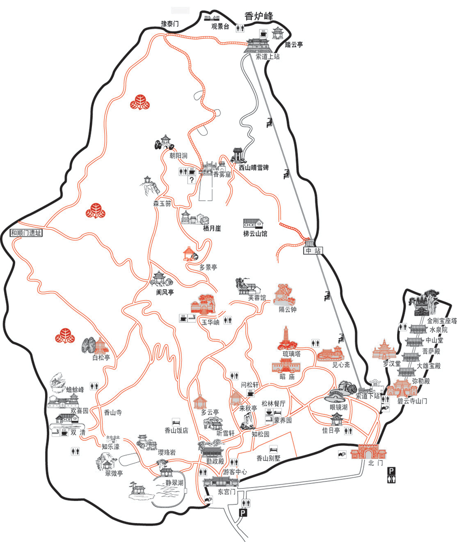 2019北京香山公園香山寺景區(qū)關(guān)閉時(shí)間+原因