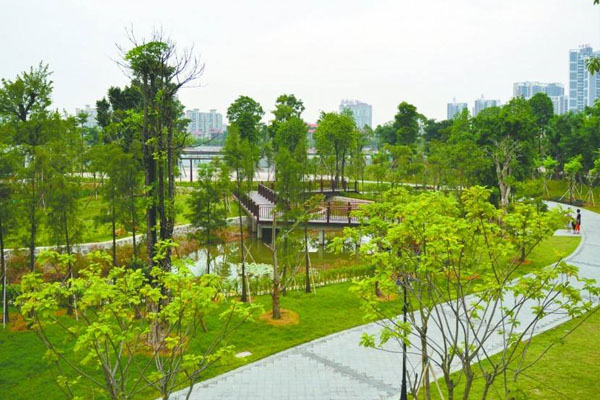 克拉瑪依生態(tài)休閑健身公園