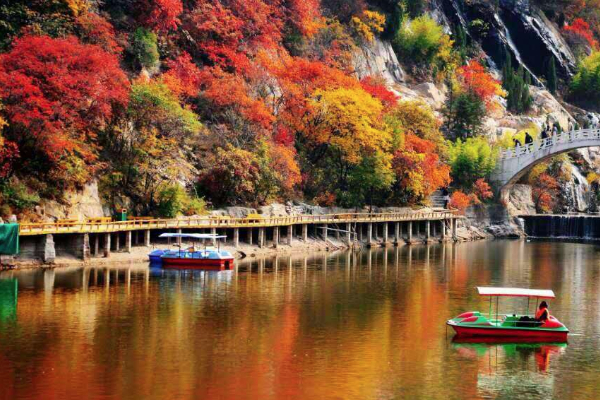 濟南紅葉谷觀賞攻略